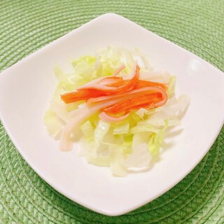 レタスカニカマ♪中華サラダ（千切りorちぎる）